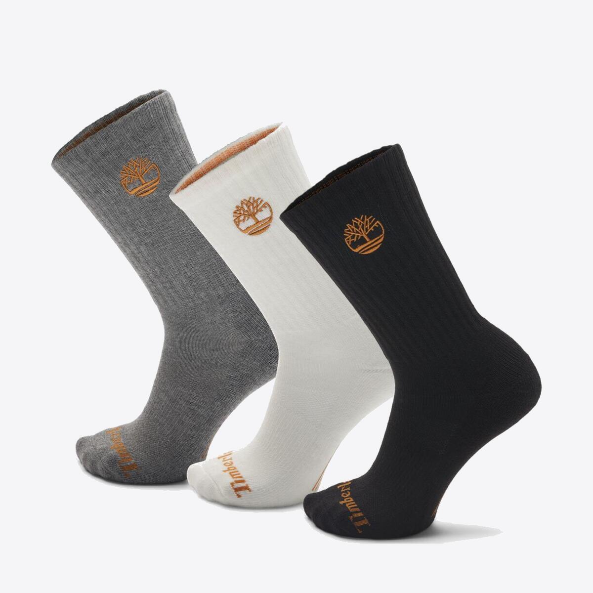 TIMBERLAND Unisex Newmarket Crew - 3 Pack Multi - Image 1