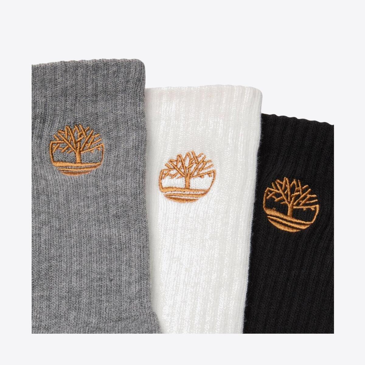 TIMBERLAND Unisex Newmarket Crew - 3 Pack Multi - Image 2
