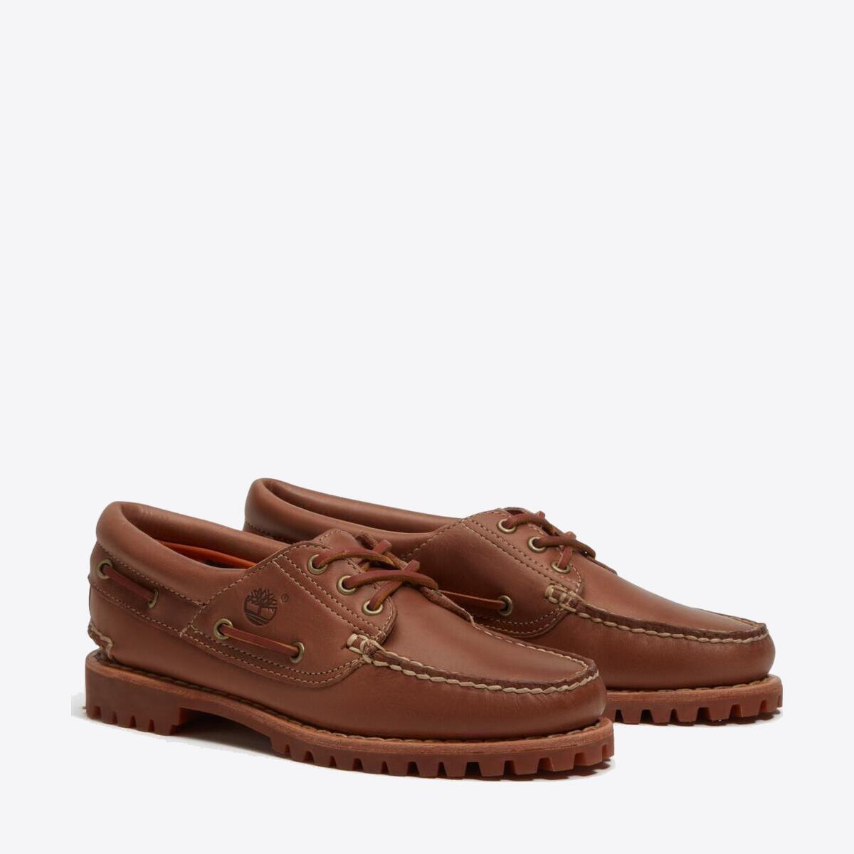 TIMBERLAND Womens Noreen 3-Eye Lug Natural Full Grain - Image 2