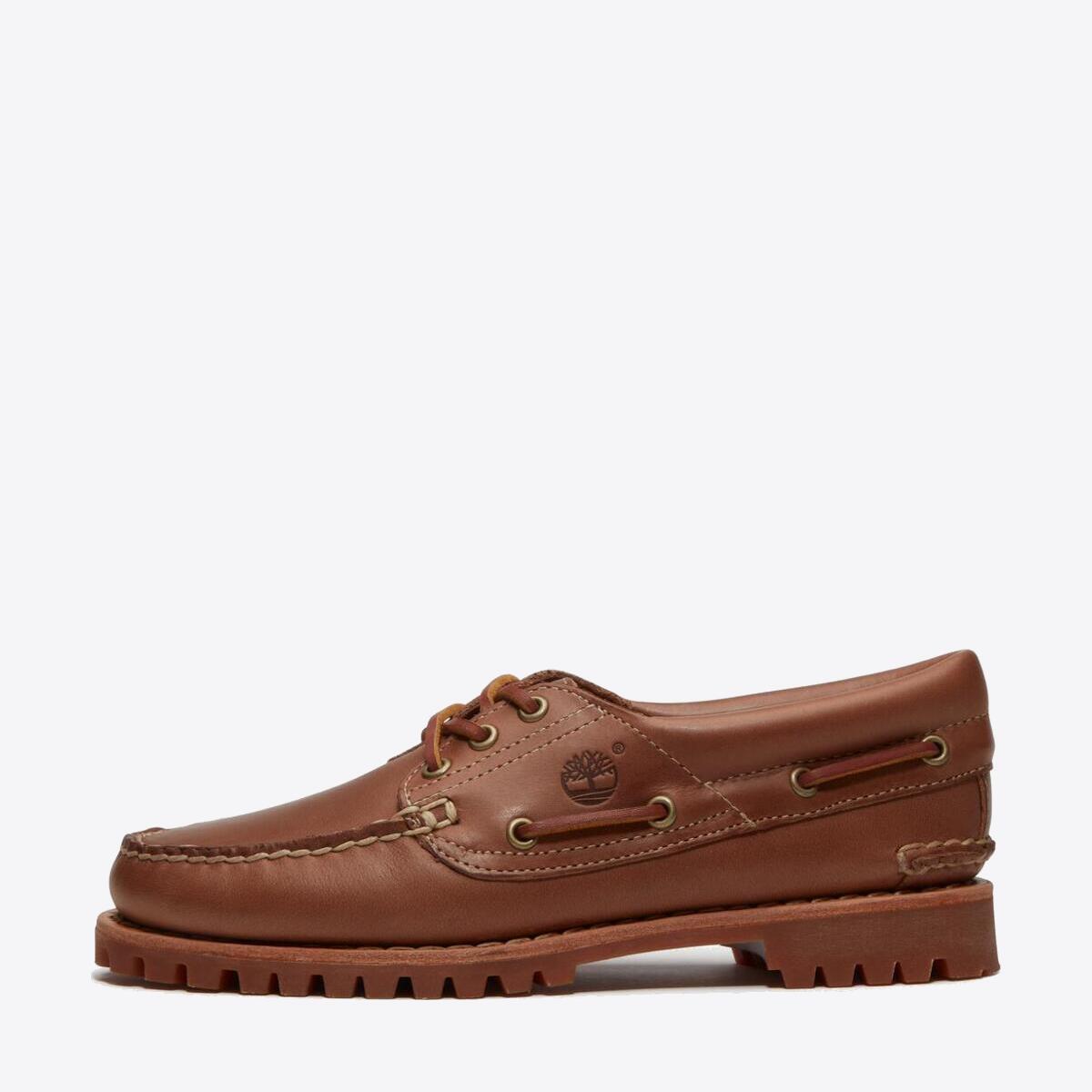 TIMBERLAND Womens Noreen 3-Eye Lug Natural Full Grain - Image 8