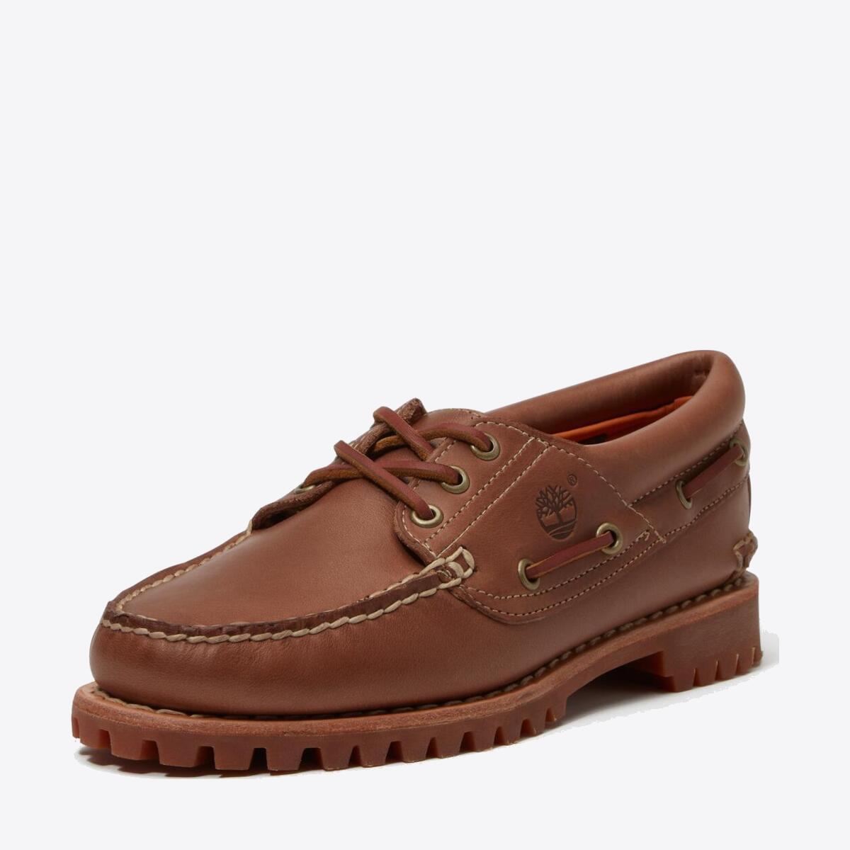 TIMBERLAND Womens Noreen 3-Eye Lug Natural Full Grain - Image 9