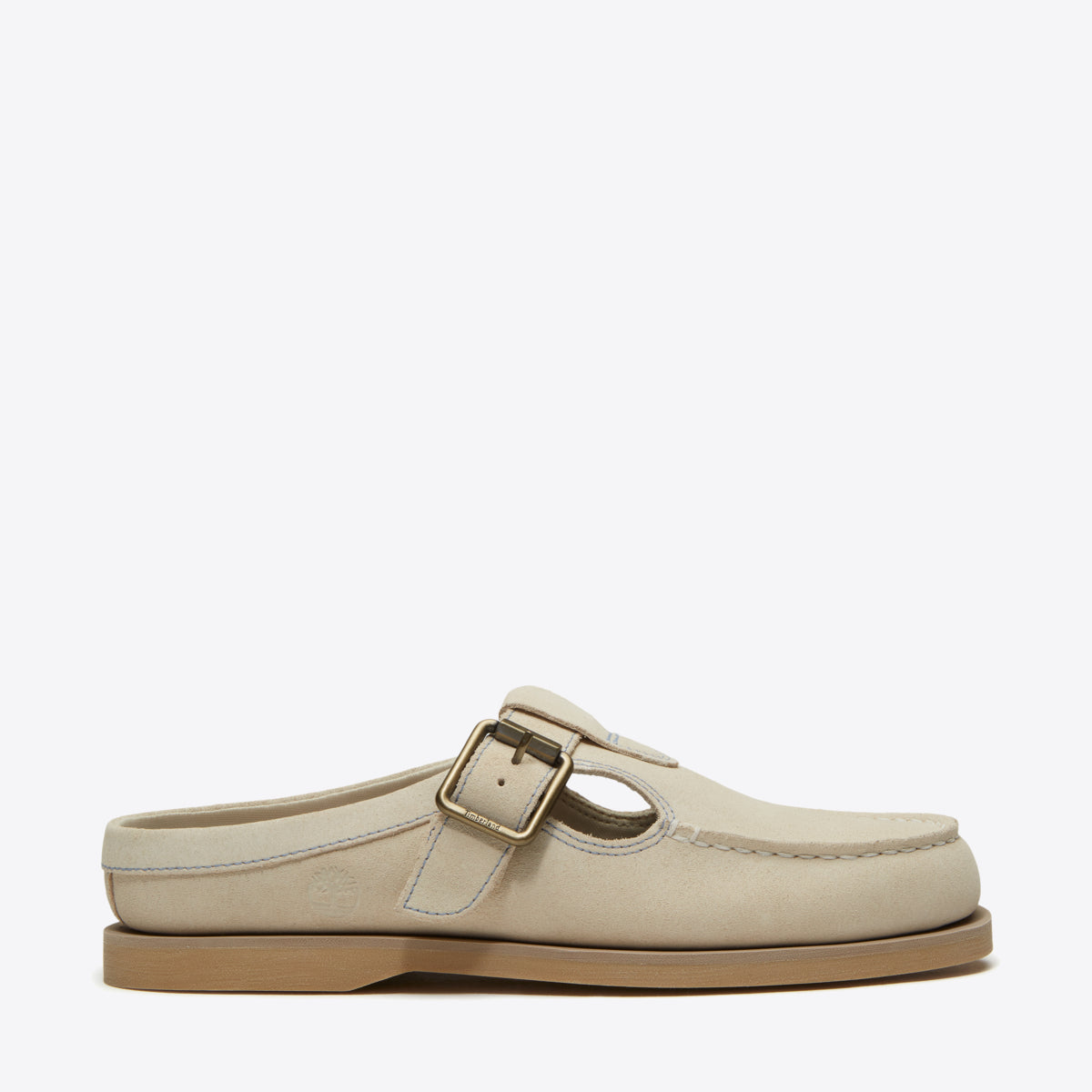 TIMBERLAND Womens Boat Classic Clog Light Beige Suede - Image 0