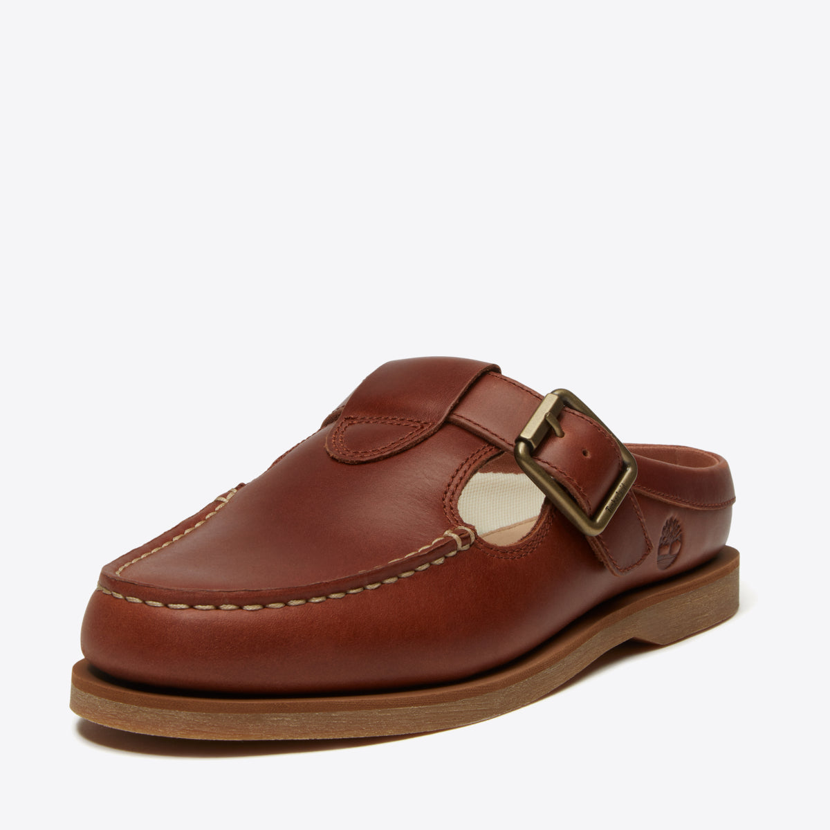 TIMBERLAND Womens Boat Classic Clog Rust Full Grain - Image 0