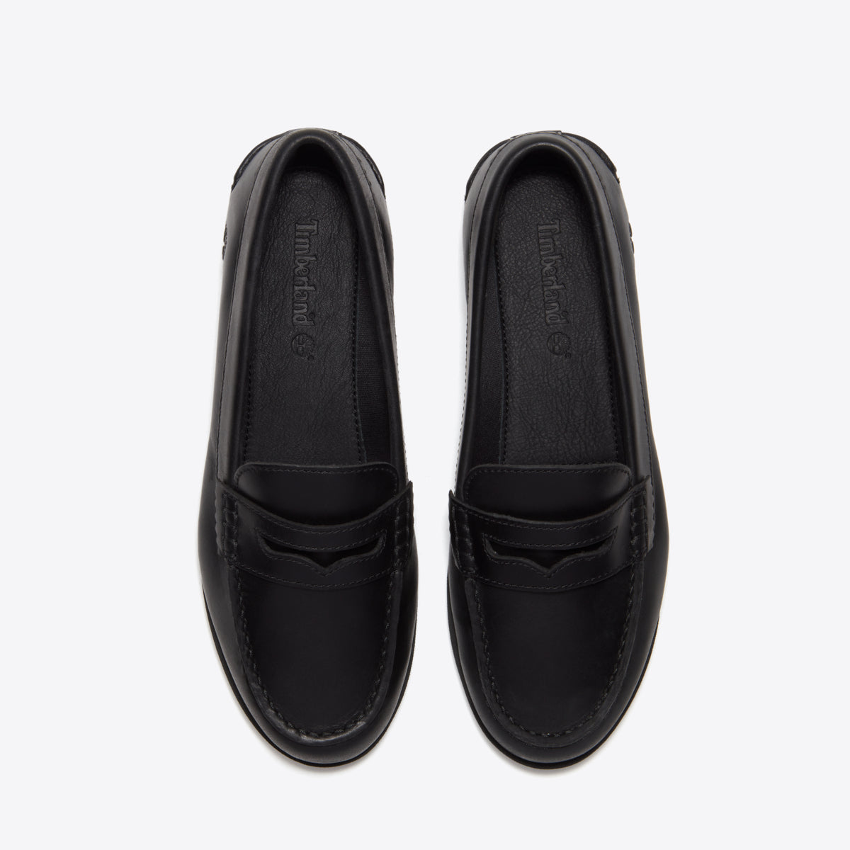 TIMBERLAND Womens Boat Classic Loafer Black Full Grain - Image 0