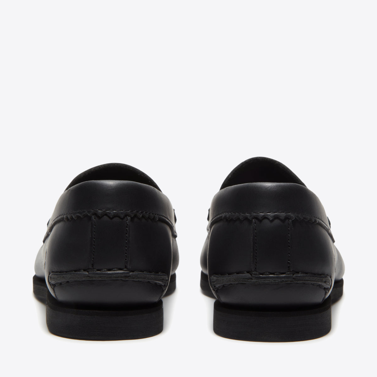 TIMBERLAND Womens Boat Classic Loafer Black Full Grain - Image 0