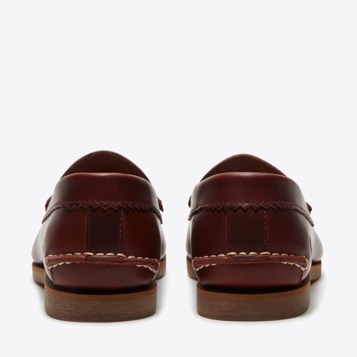 TIMBERLAND Womens Boat Classic Loafer BURGUNDY FULL GRAIN - Image 0