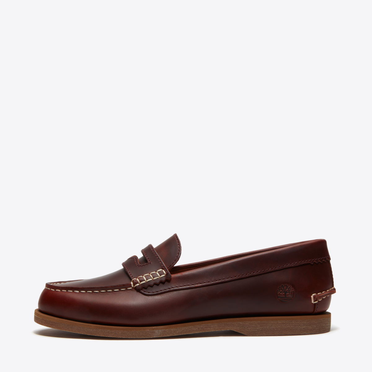 TIMBERLAND Womens Boat Classic Loafer BURGUNDY FULL GRAIN - Image 0