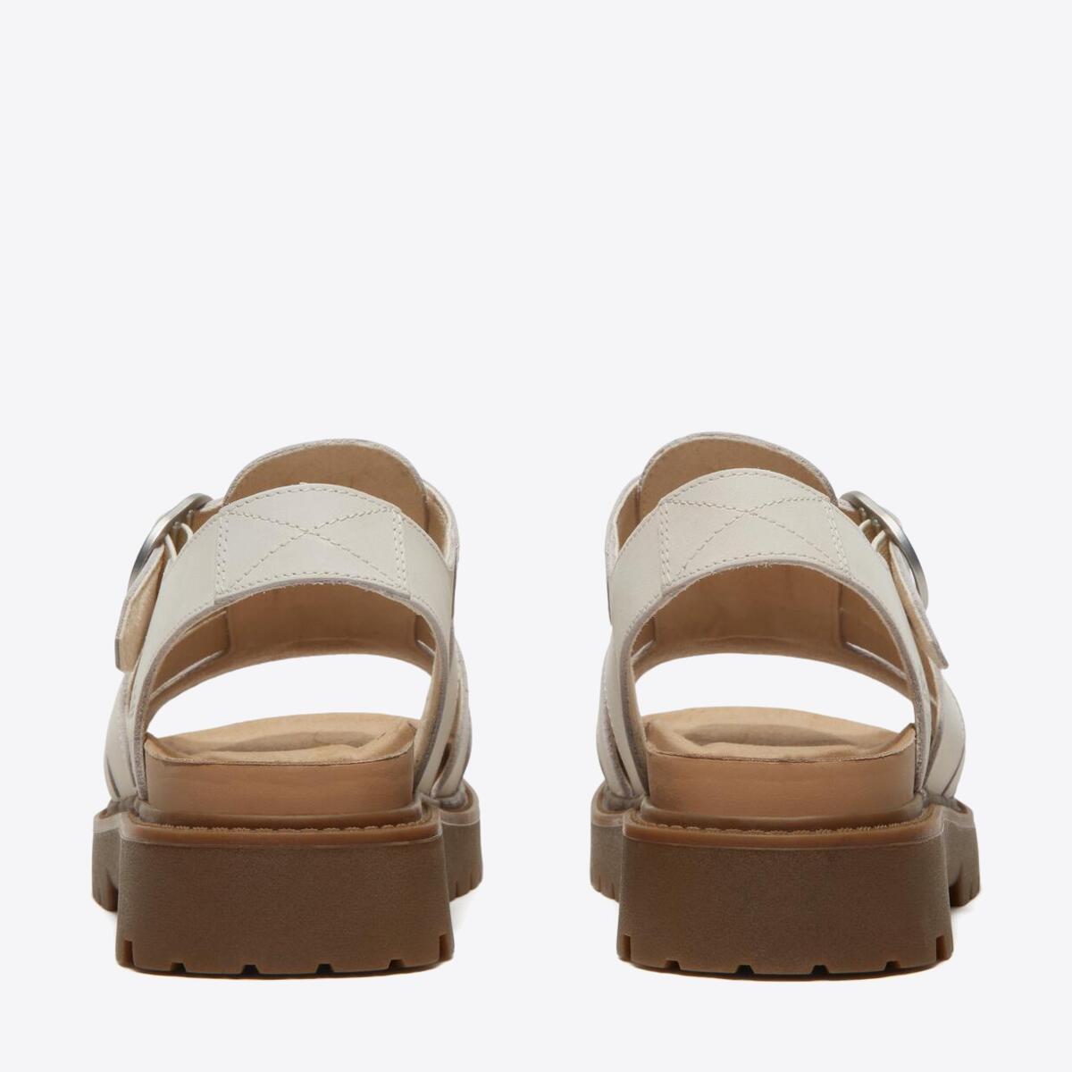 TIMBERLAND Womens Clairemont Way Sandal Natural Nubuck - Image 5