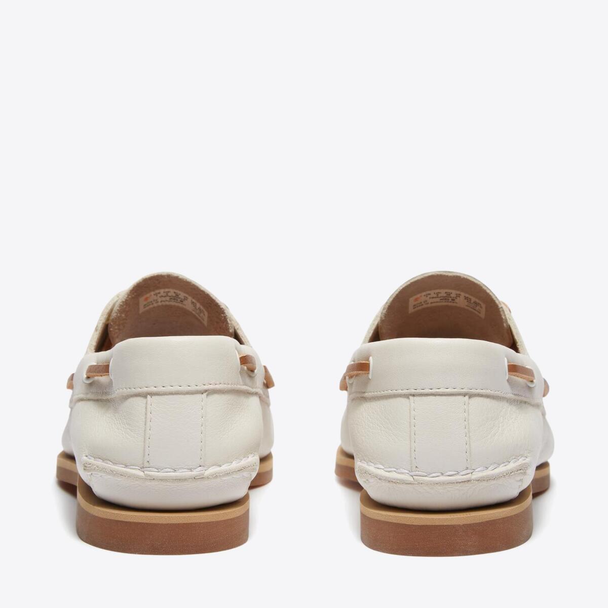 TIMBERLAND Womens Classic 2-Eye Boat Shoe Natural Full Grain - Image 5