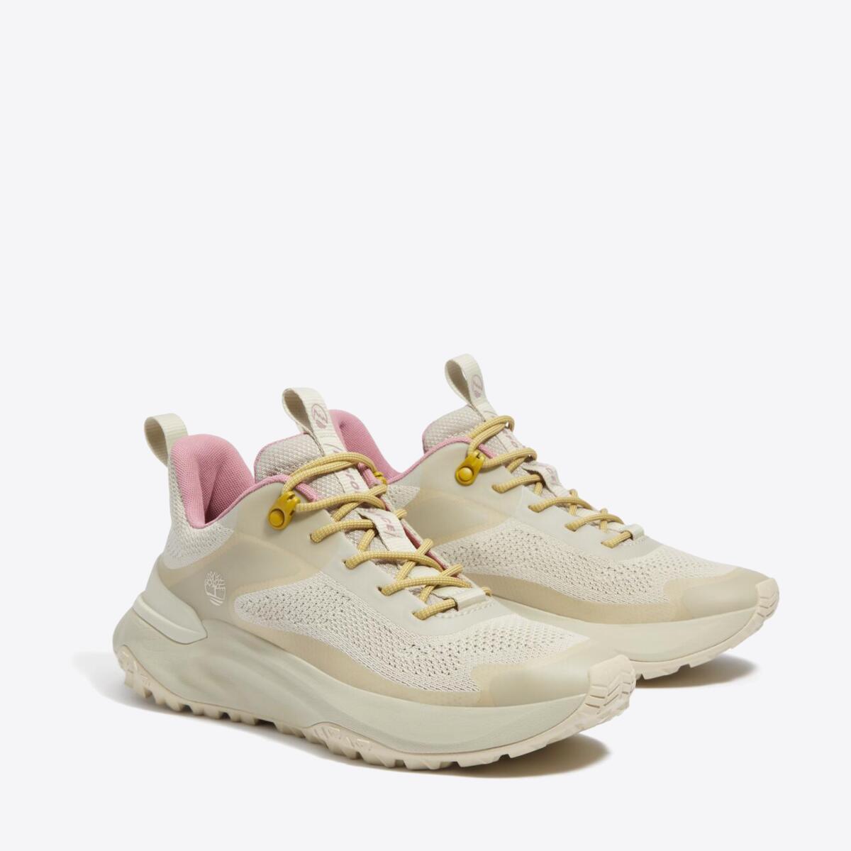 TIMBERLAND Womens Motion Access Low Natural Knit with Dark Yellow - Image 4