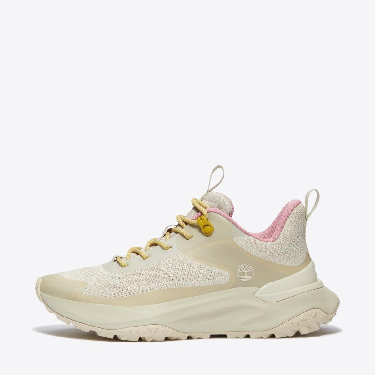 TIMBERLAND Womens Motion Access Low Natural Knit with Dark Yellow - Image 7