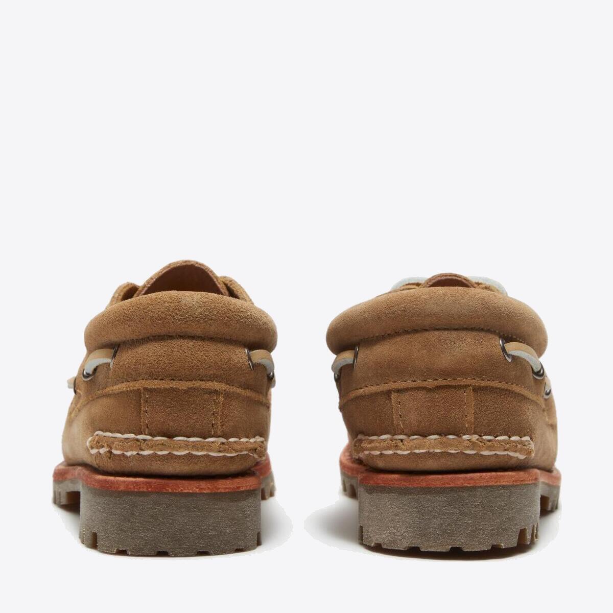 TIMBERLAND Womens Noreen 3-Eye Lug Medium Beige Suede - Image 0