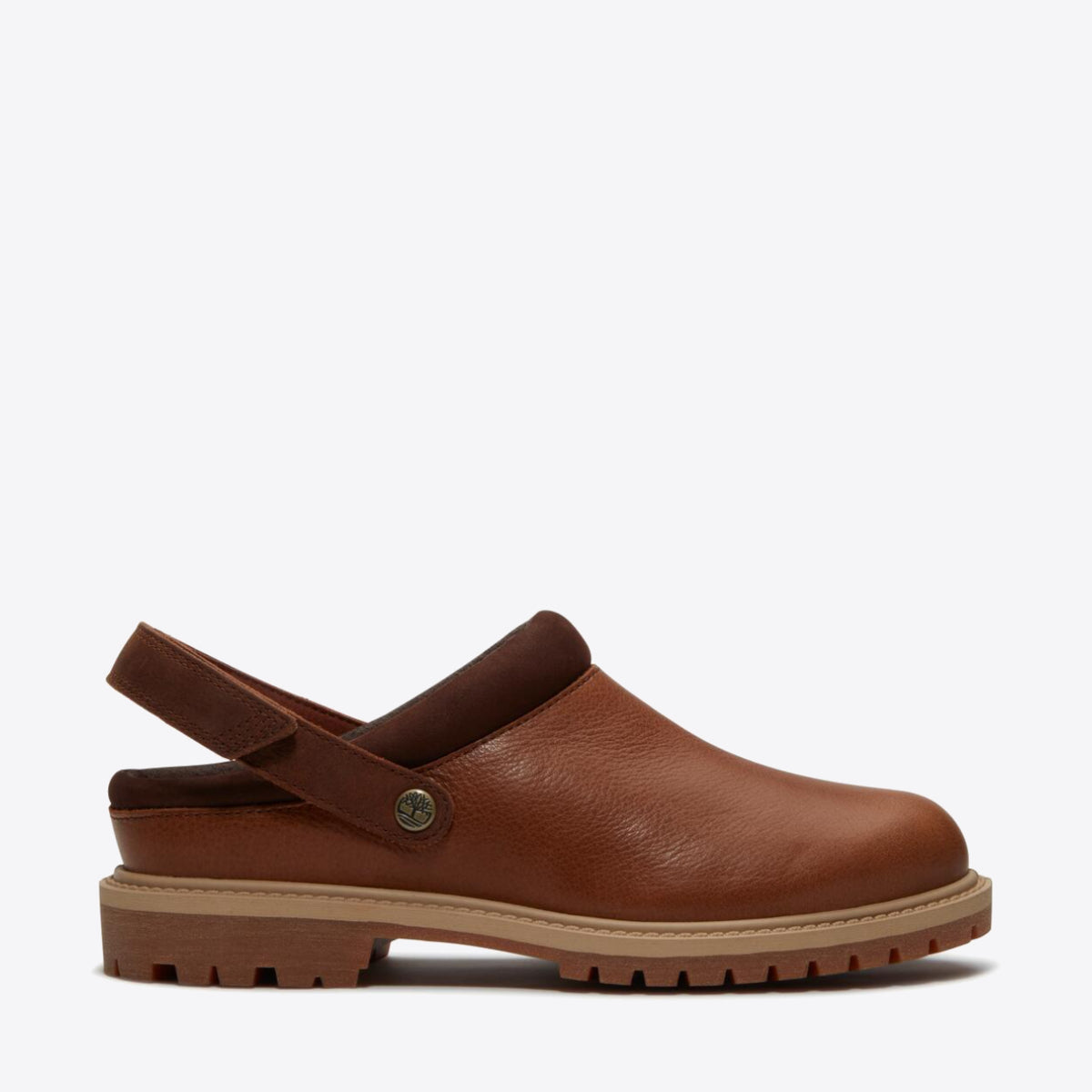 TIMBERLAND Womens Premium Clog Rust Full Grain - Image 0