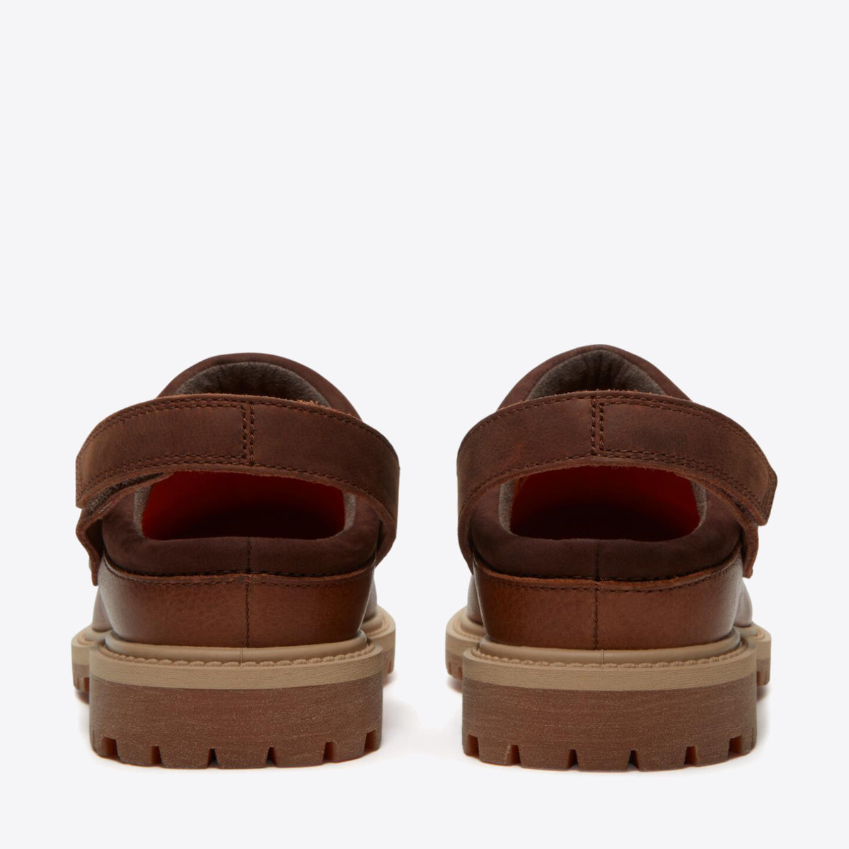 TIMBERLAND Womens Premium Clog Rust Full Grain - Image 0