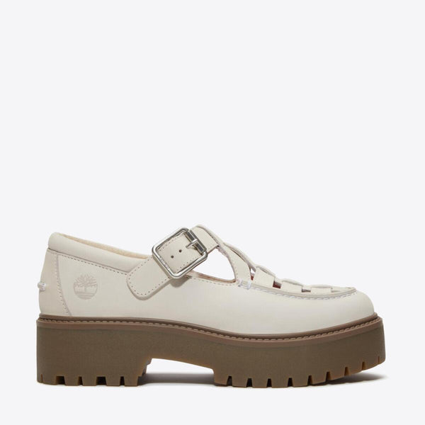 【Timberland】W's STONE STREET 3 EYE NATURAL NUBUCK 国内発送 ティンバーランド Timberland レディース シューズ 厚底 Stone
