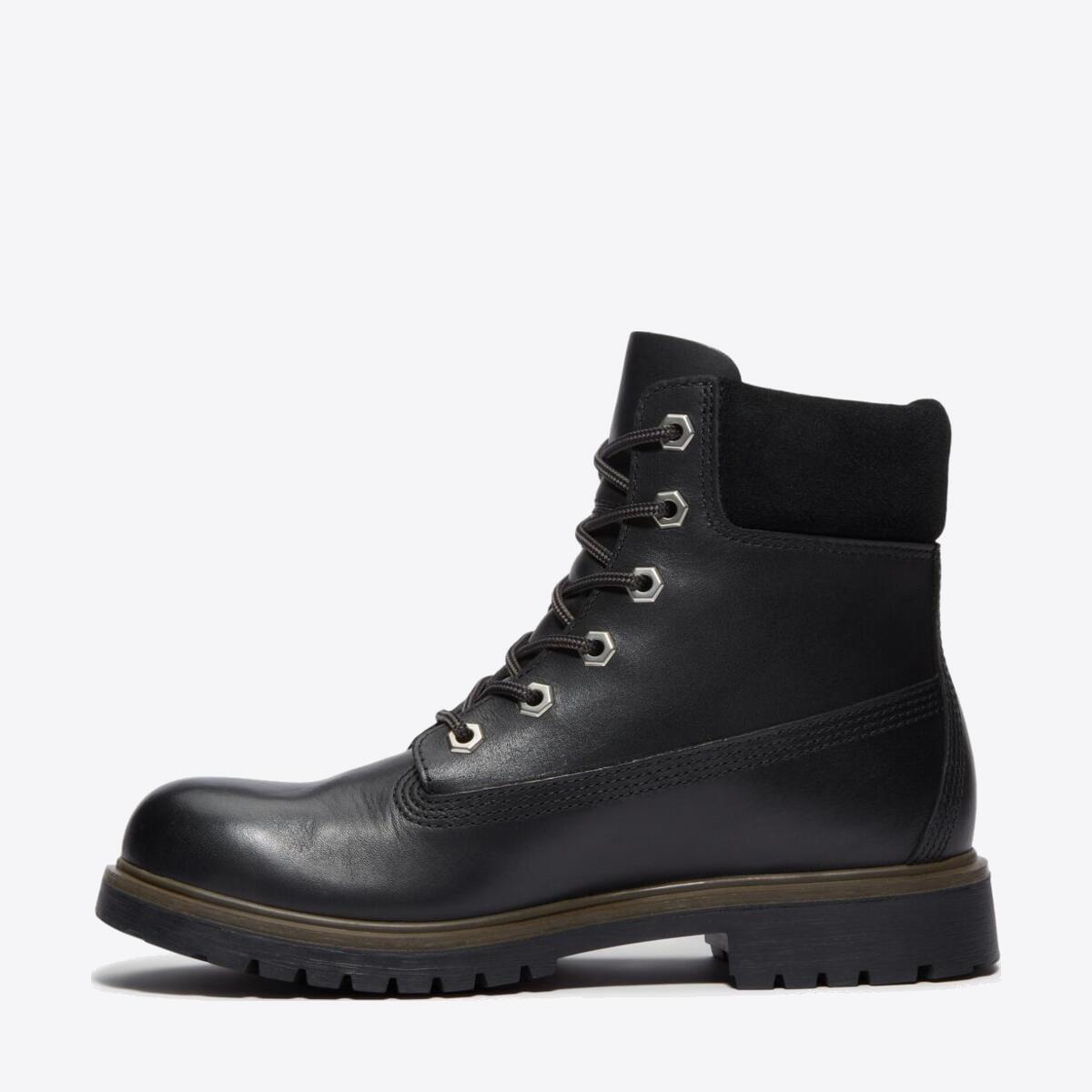 TIMBERLAND Womens TBL 25 6-Inch Waterproof Boot Black Full Grain - Image 6