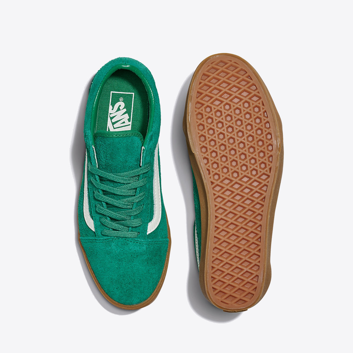 VANS Old Skool Low Pro Green/Gum - Image 3