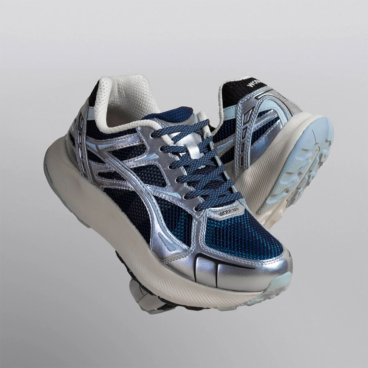 WODEN Josephine Ice Blue/Dark navy - Image 5