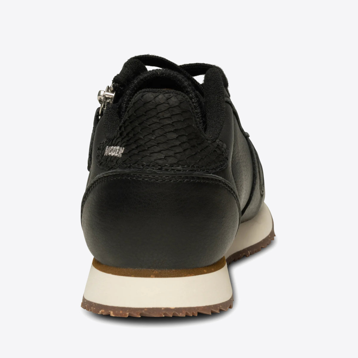 WODEN Ydun Zipper Leather Black - Image 4
