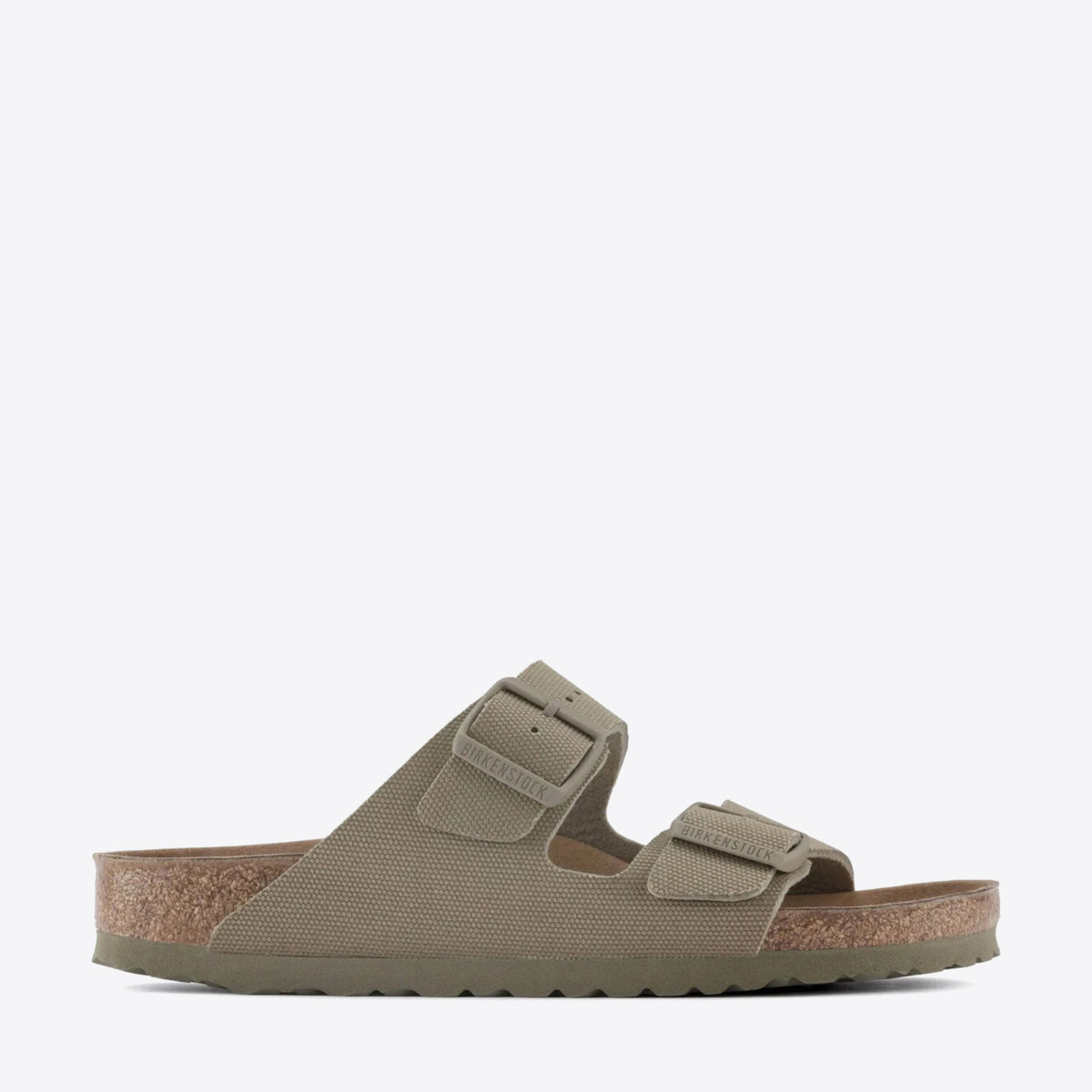 BIRKENSTOCK Arizona Canvas Vegan - Unisex Faded Khaki - Image 1