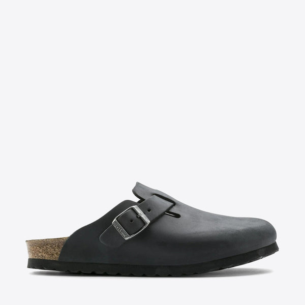 靴 BIRKENSTOCK Boston BS Black 42 Buy BIRKENSTOCK Boston Oiled Leather - Unisex - Black | Online