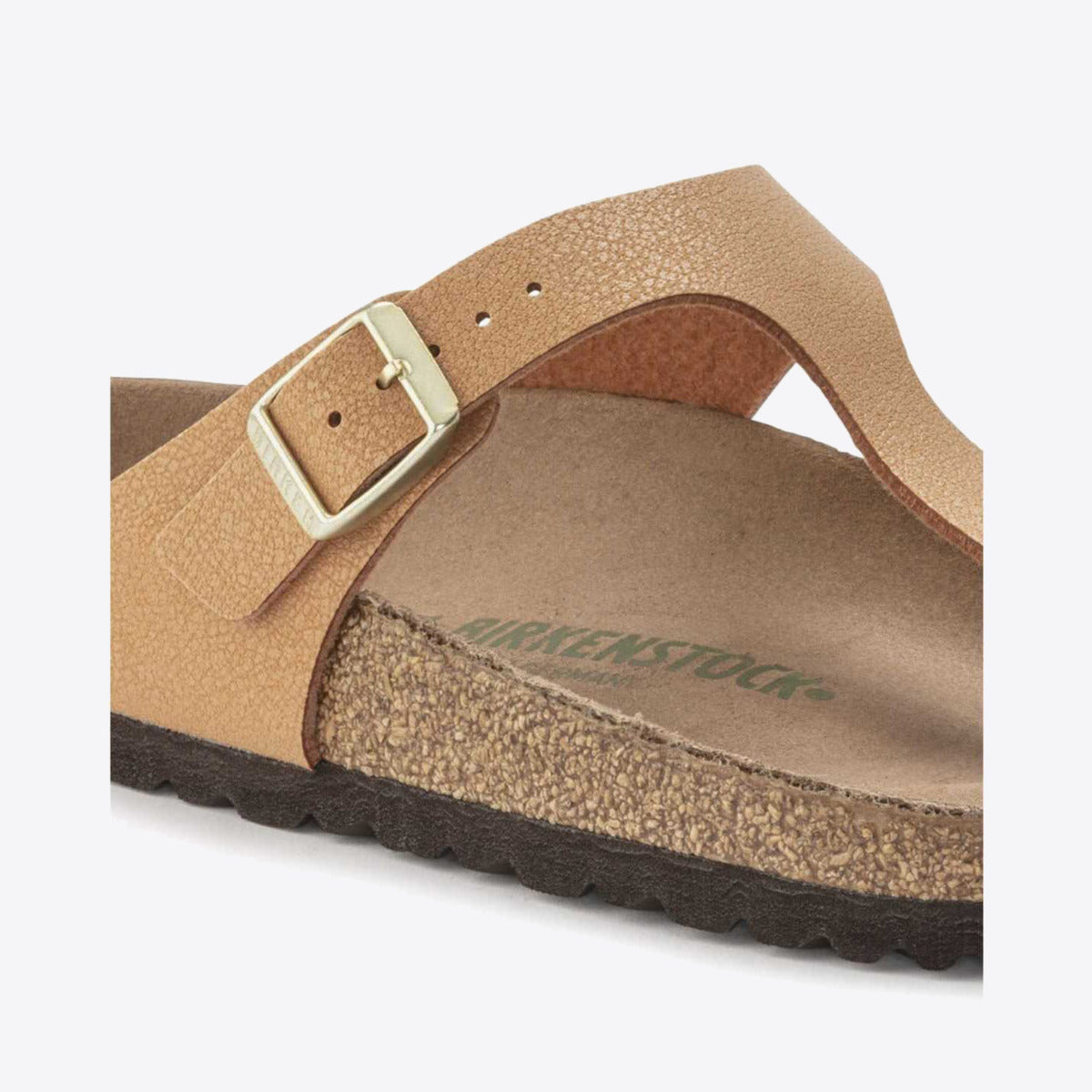 Buy BIRKENSTOCK Gizeh Birkibuc Earthy Vegan Women s Pecan Online Pat Menzies