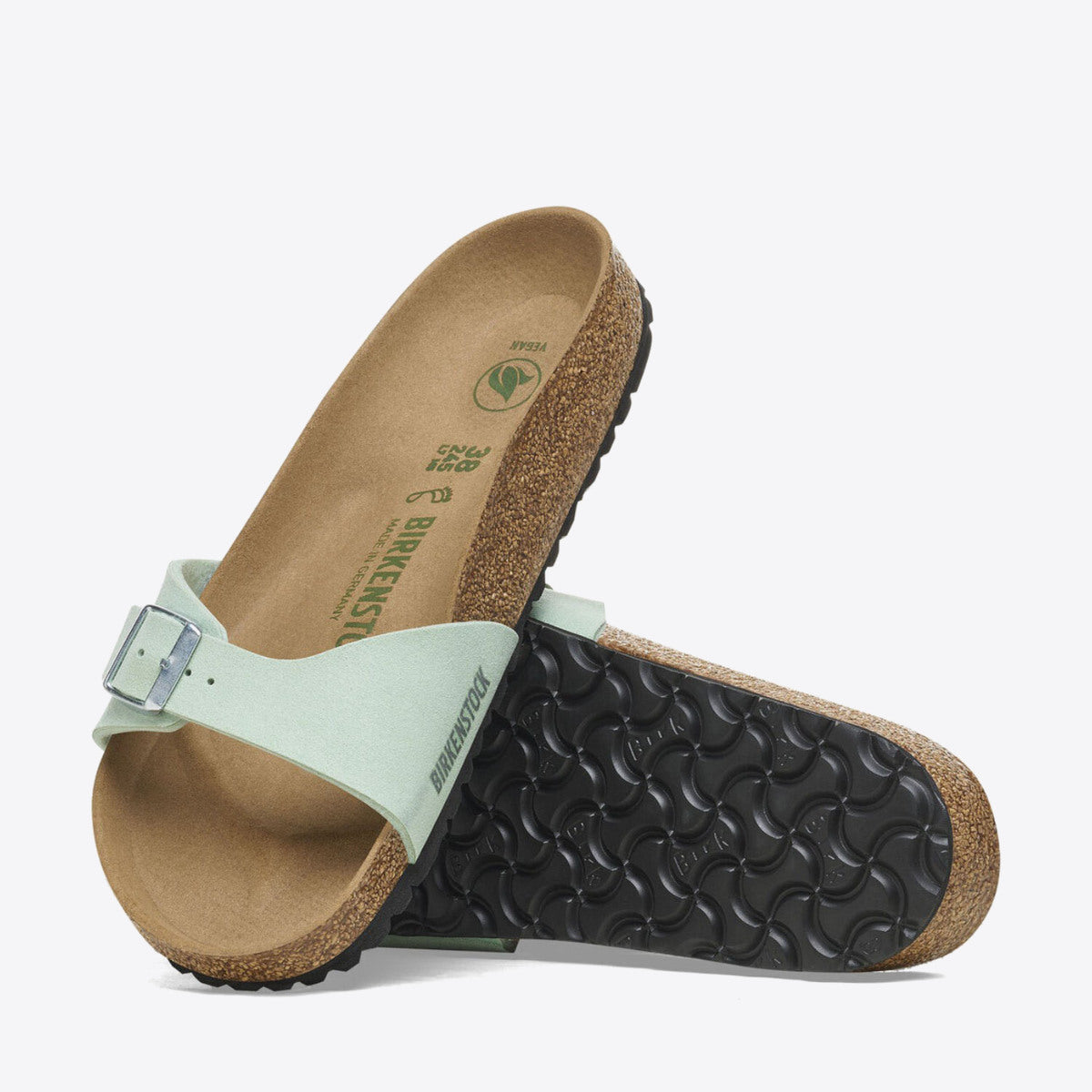 BIRKENSTOCK Madrid Soft Birki Vegan - Women's Matcha - Image 4