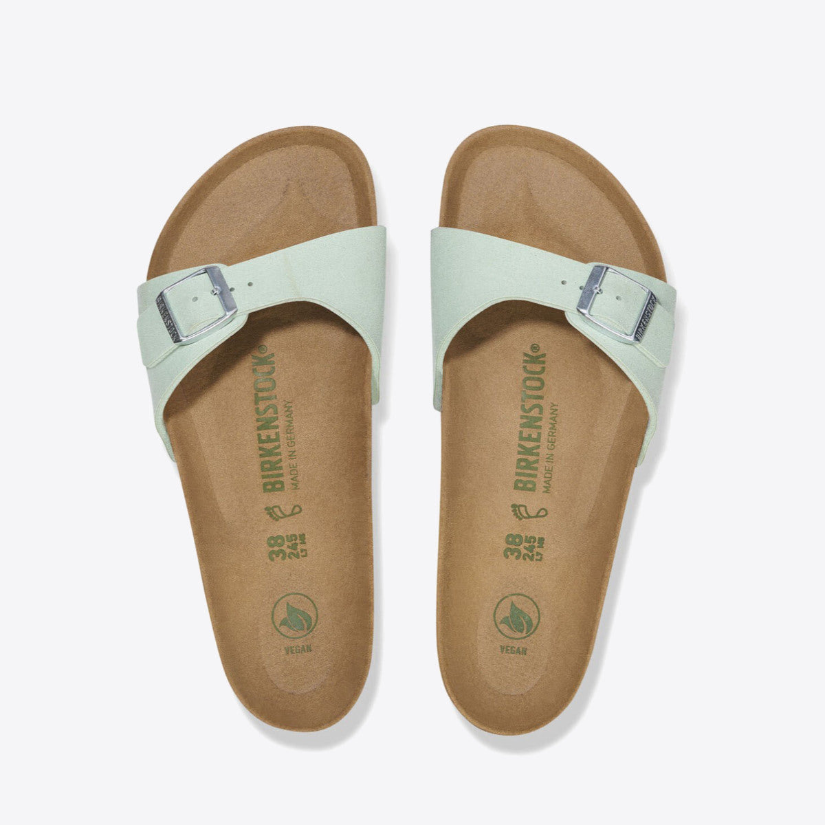 BIRKENSTOCK Madrid Soft Birki Vegan - Women's Matcha - Image 5