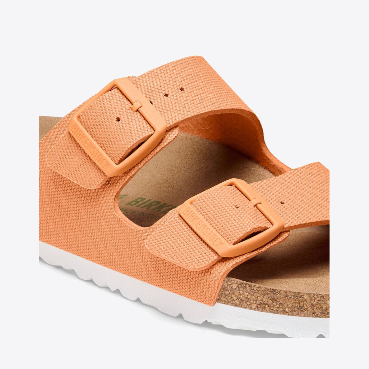 BIRKENSTOCK Arizona Vegan Canvas - Women's Papaya - Image 3