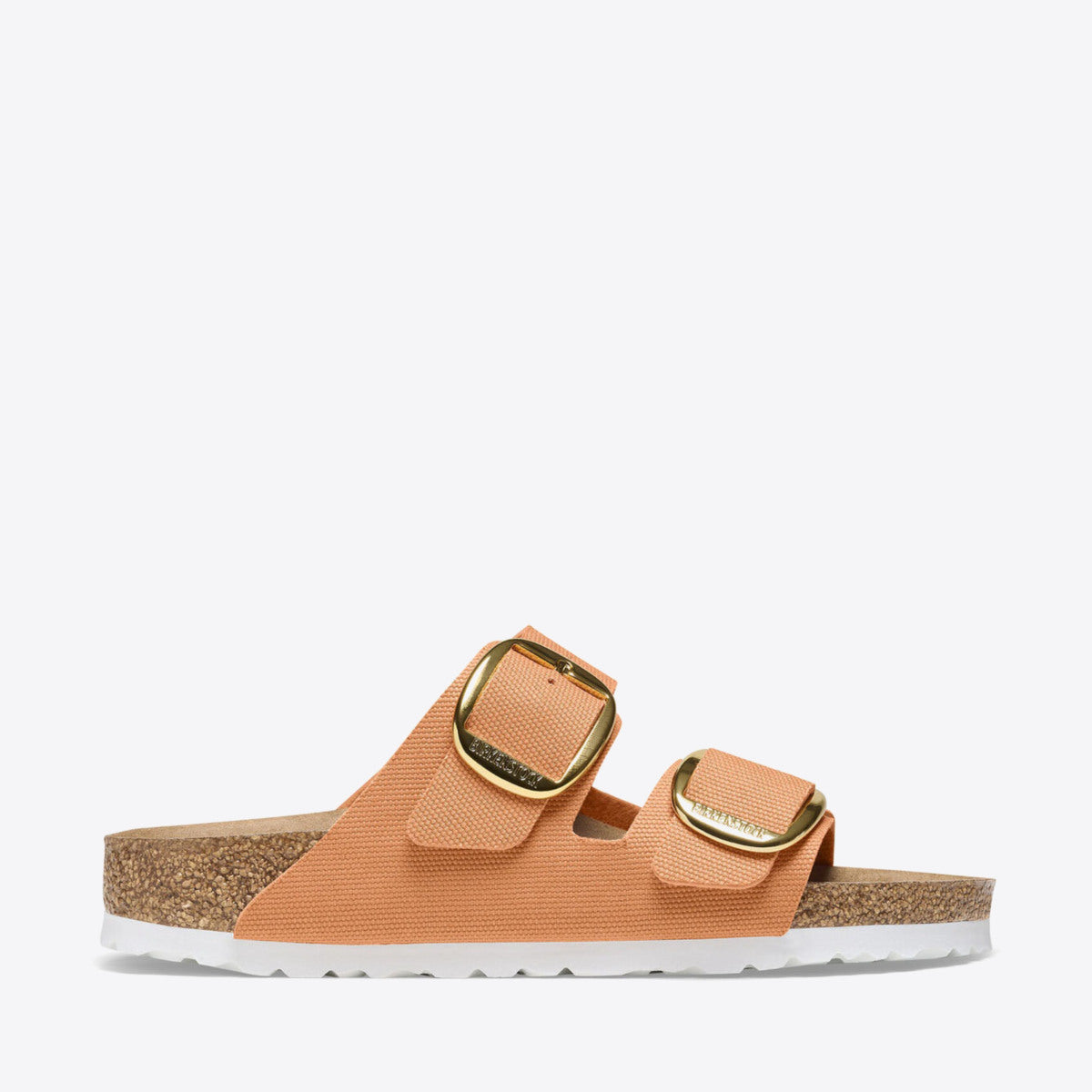BIRKENSTOCK Arizona Big Buckle Vegan Canvas - Women's Papaya - Image 1