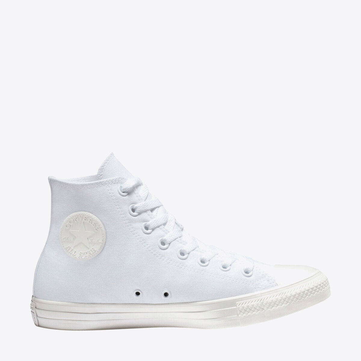 CONVERSE Chuck Taylor All Star Canvas High White Mono - Image 0