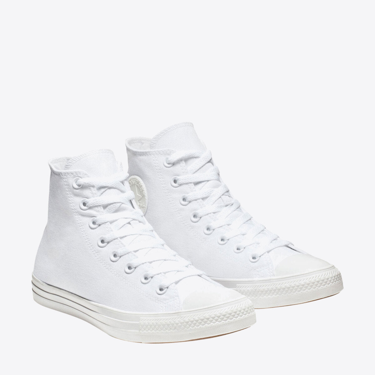 CONVERSE Chuck Taylor All Star Canvas High White Mono - Image 0