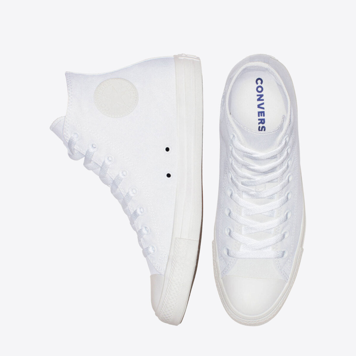 CONVERSE Chuck Taylor All Star Canvas High White Mono - Image 0