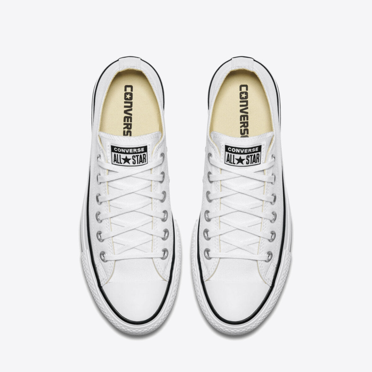 CONVERSE Chuck Taylor Lift Canvas Low White - Image 0