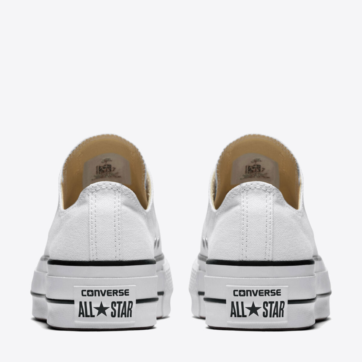 CONVERSE Chuck Taylor Lift Canvas Low White - Image 0