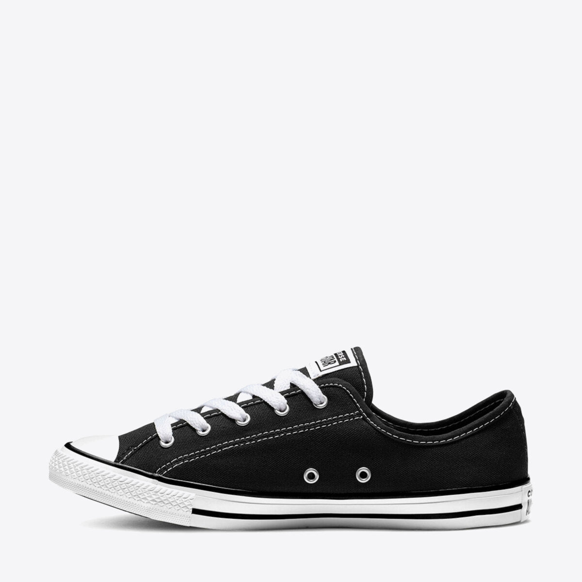 CONVERSE Dainty 2.0 Canvas Low Black - Image 0