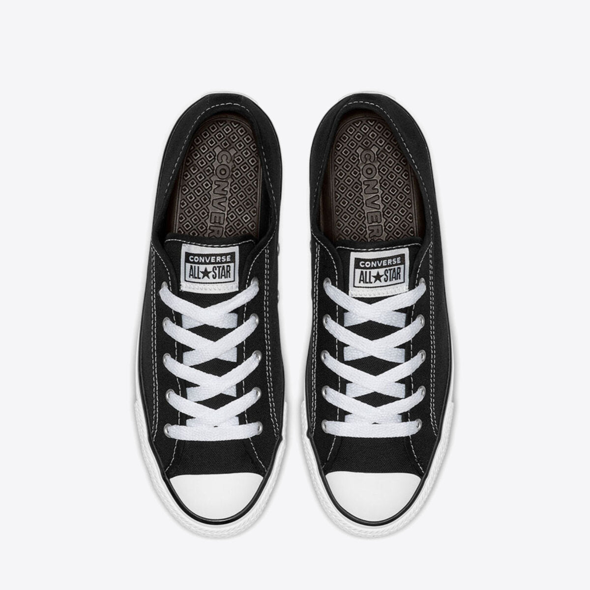 CONVERSE Dainty 2.0 Canvas Low Black - Image 0