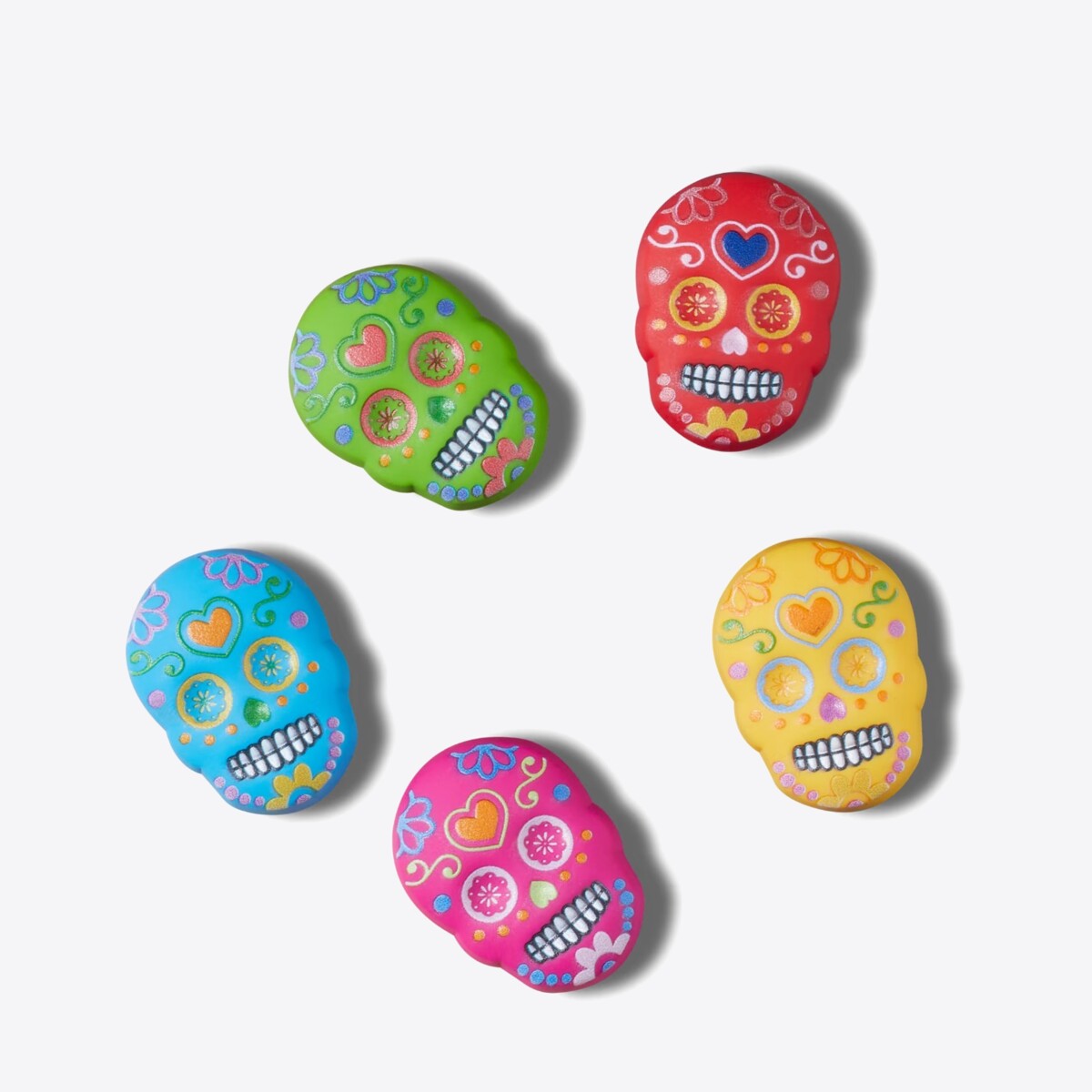 CROCS Jibbitz Dia De Los Muertos 5 Pack Dia De Los Muertos - Image 1