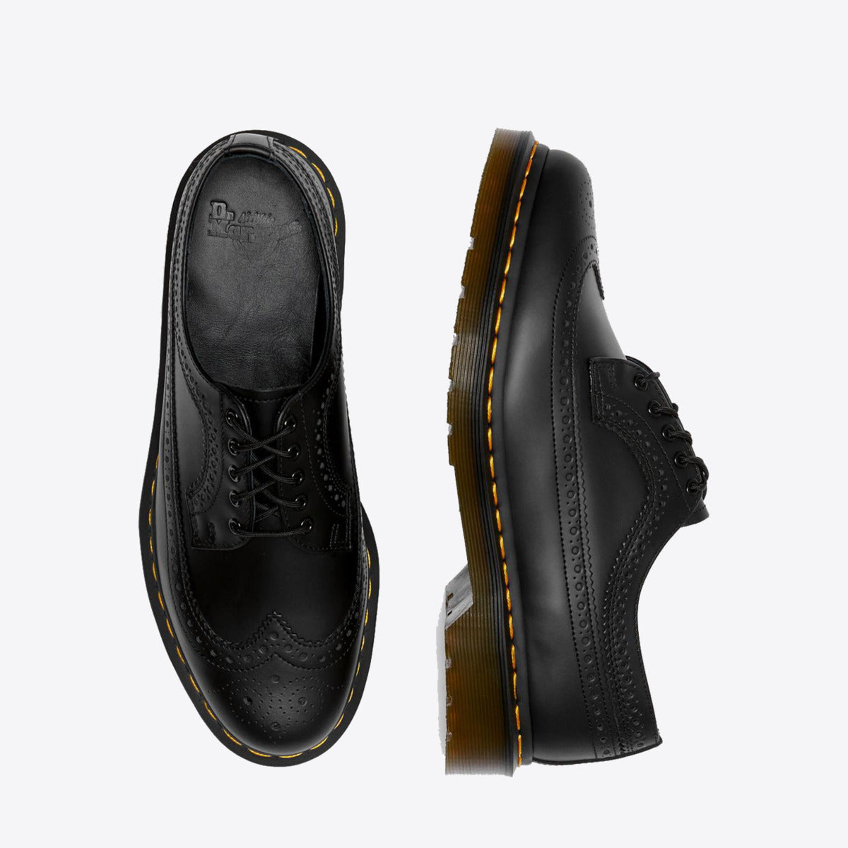 DR MARTENS 3989 Wingtip Brogue Black - Image 0