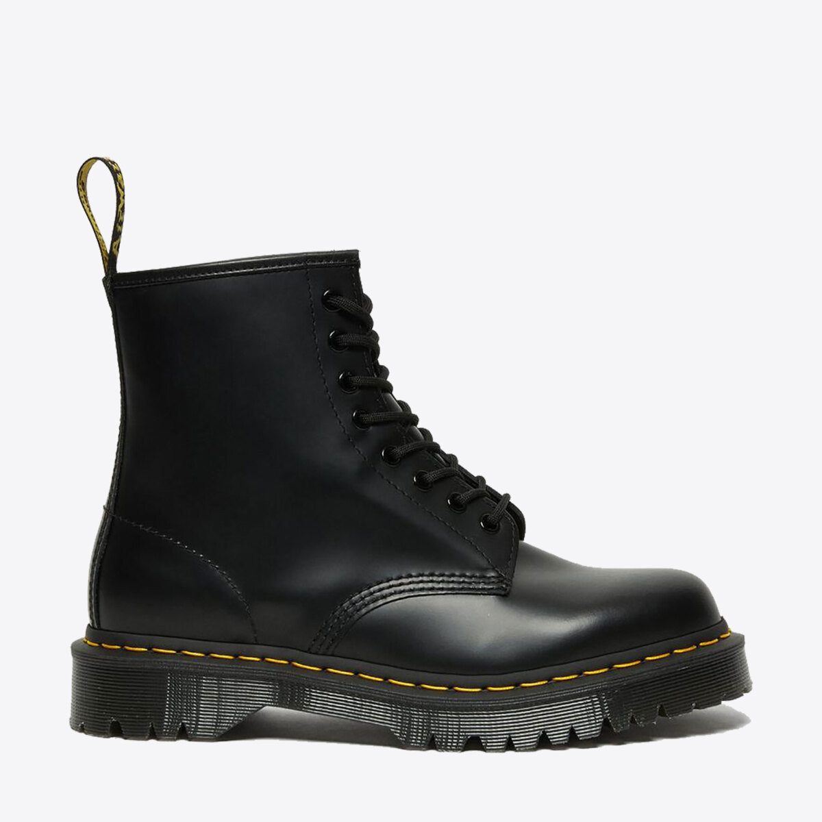 DR MARTENS 1460 Bex Platform Boot Black Smooth Leather - Image 0