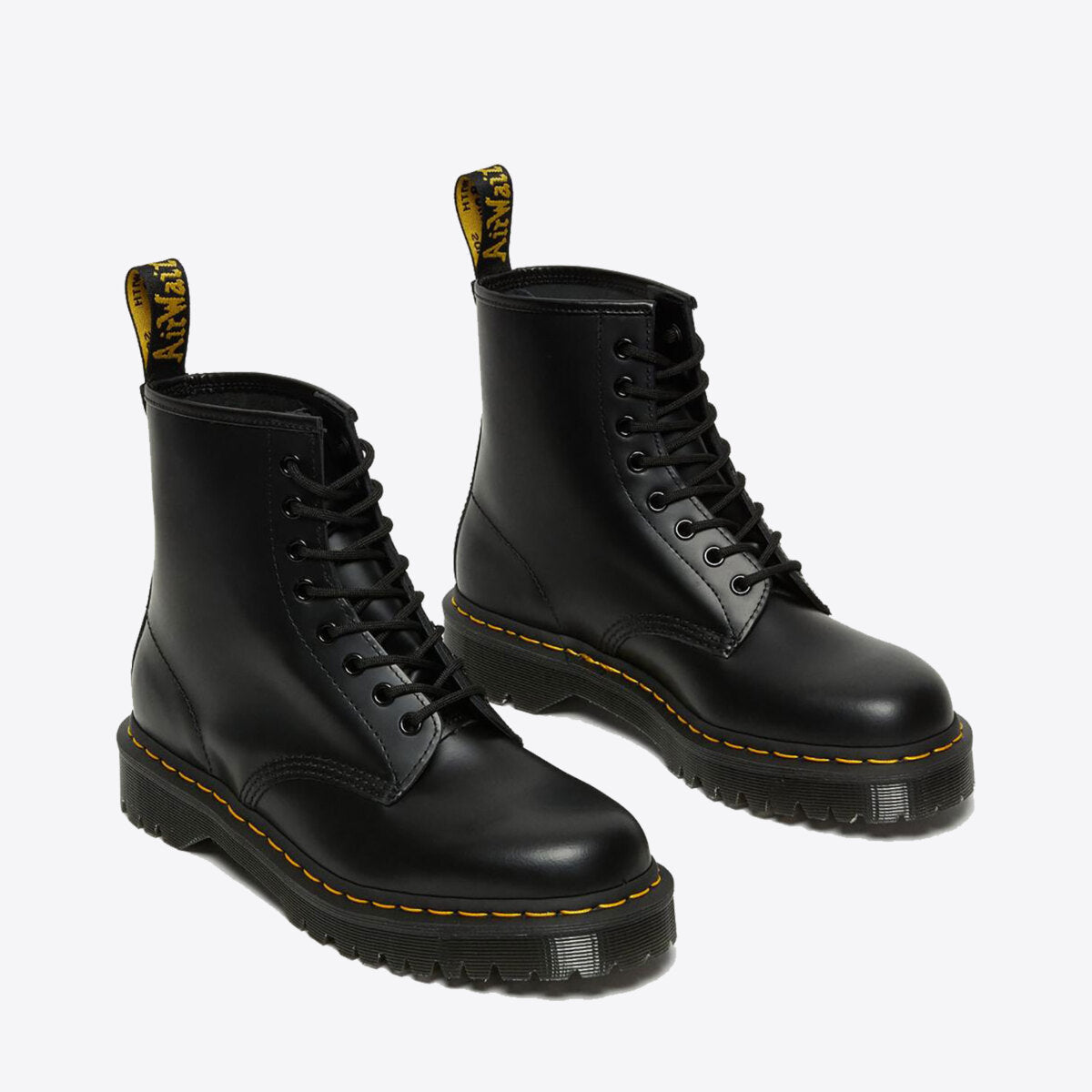DR MARTENS 1460 Bex Platform Boot Black Smooth Leather - Image 0