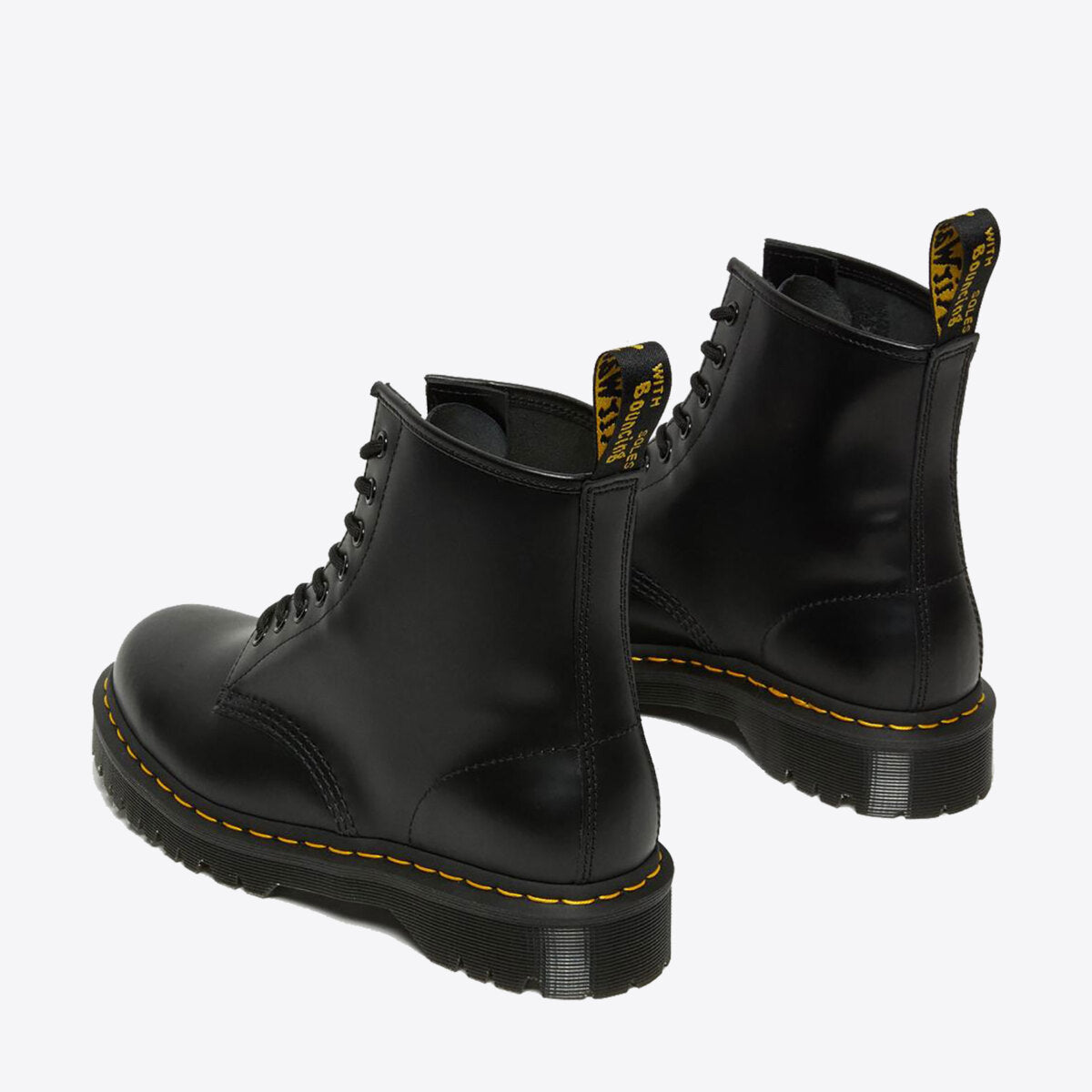 DR MARTENS 1460 Bex Platform Boot Black Smooth Leather - Image 0
