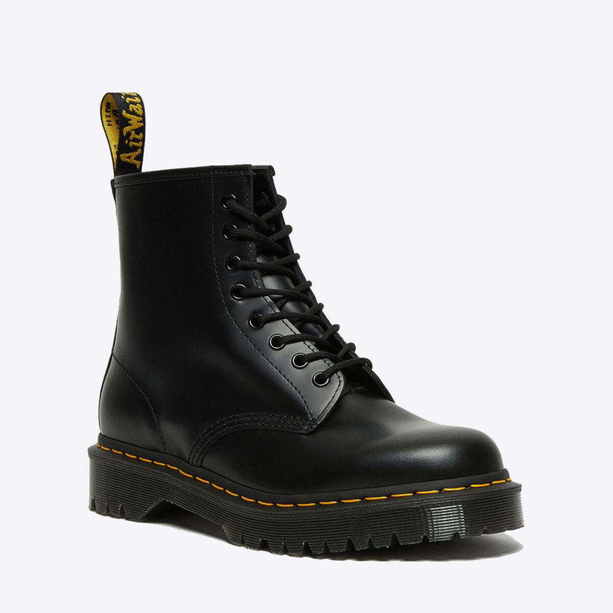 DR MARTENS 1460 Bex Platform Boot Black Smooth Leather - Image 0