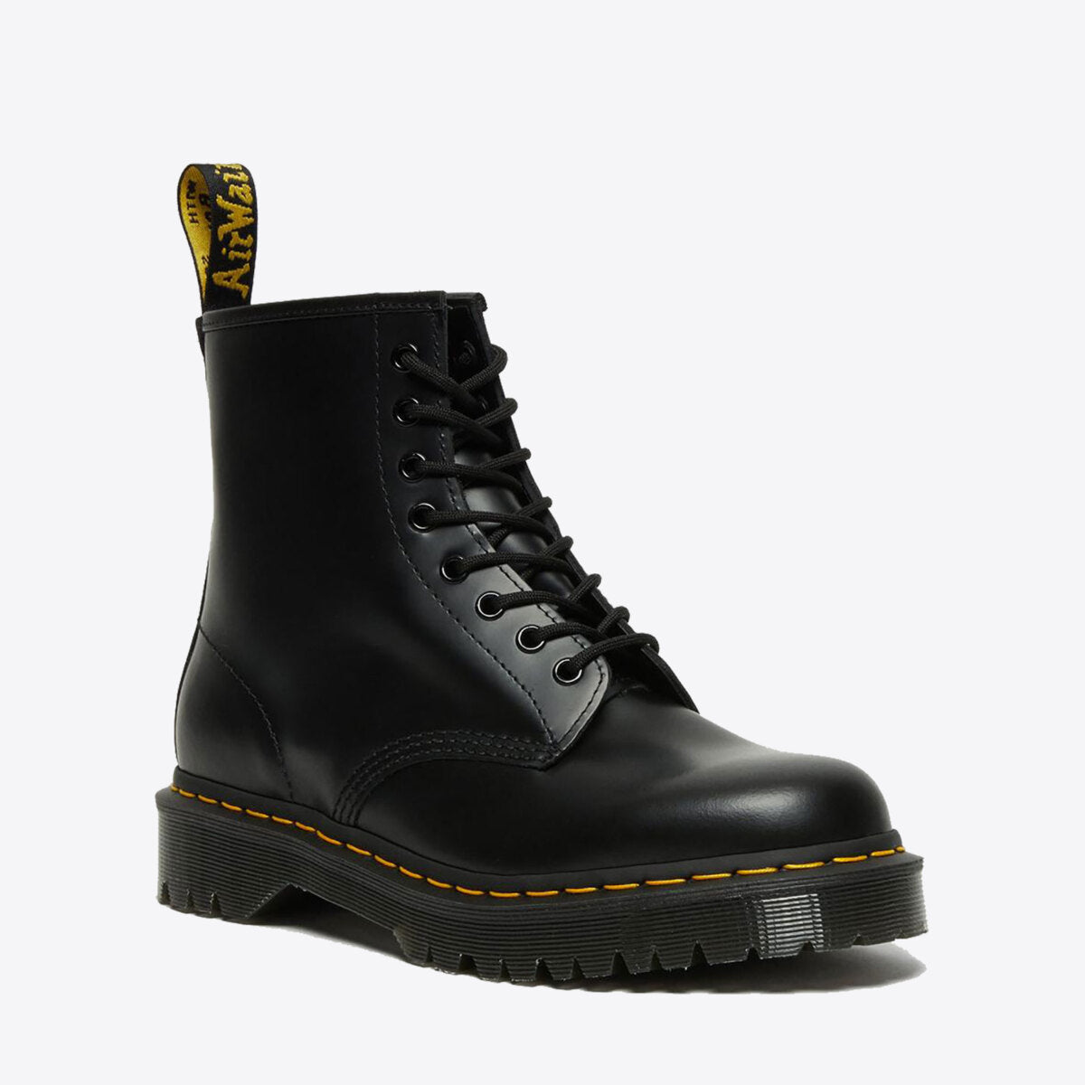 Buy DR MARTENS 1460 Bex Platform Boot Black Smooth Leather