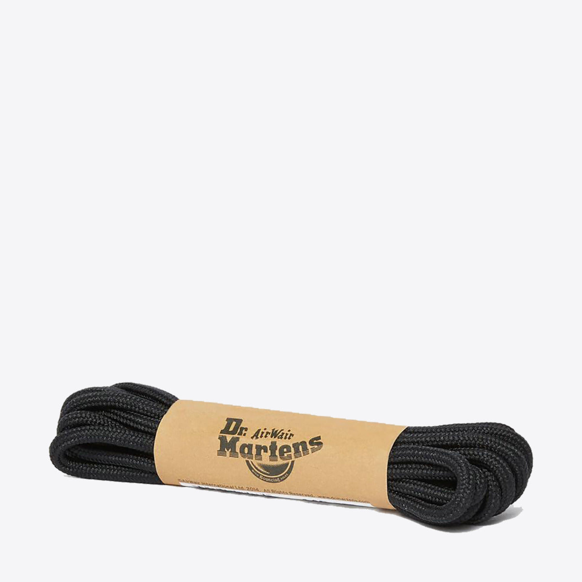 DR MARTENS 140cm Round Laces Black - Image 0