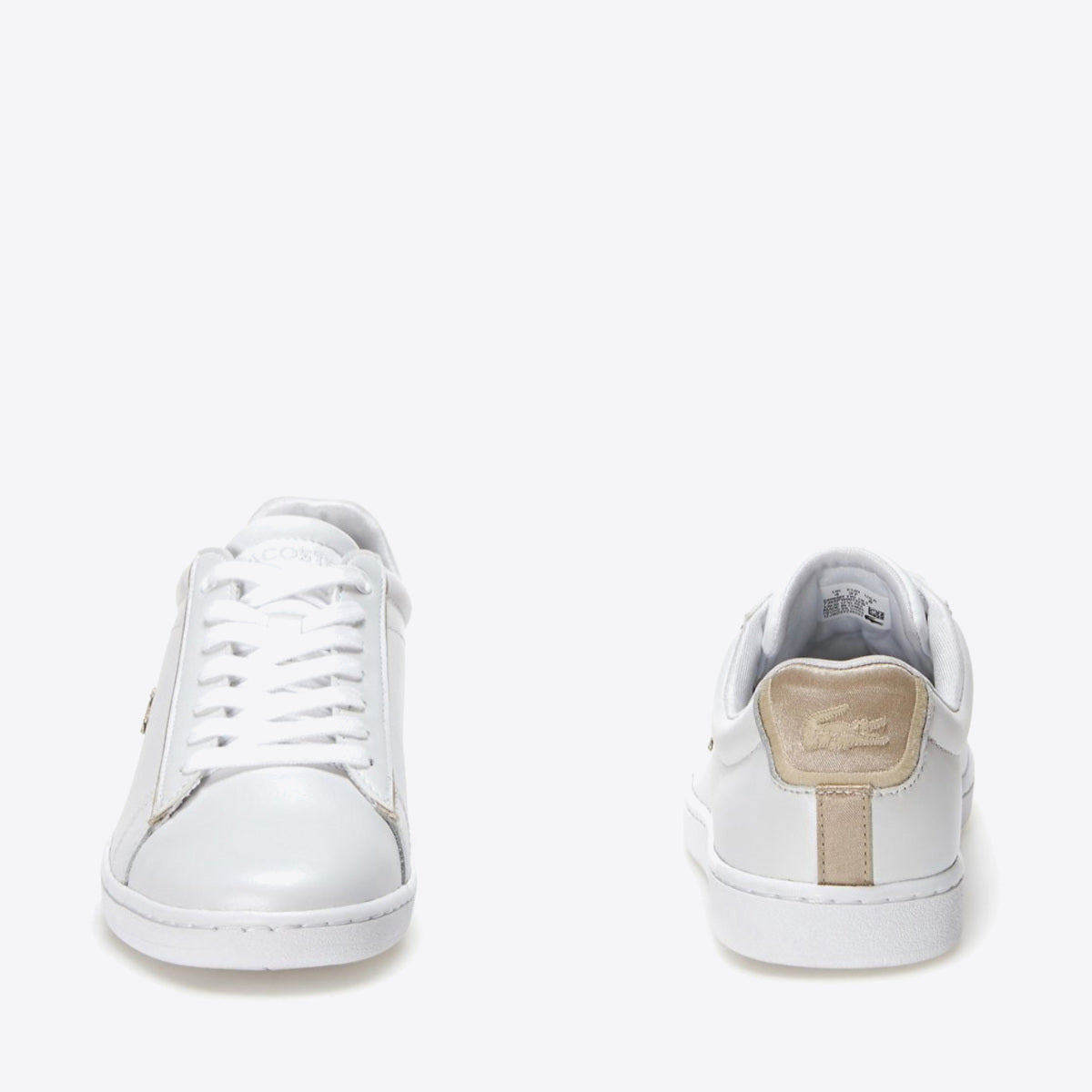 LACOSTE Carnaby Evo White/Gold - Image 0
