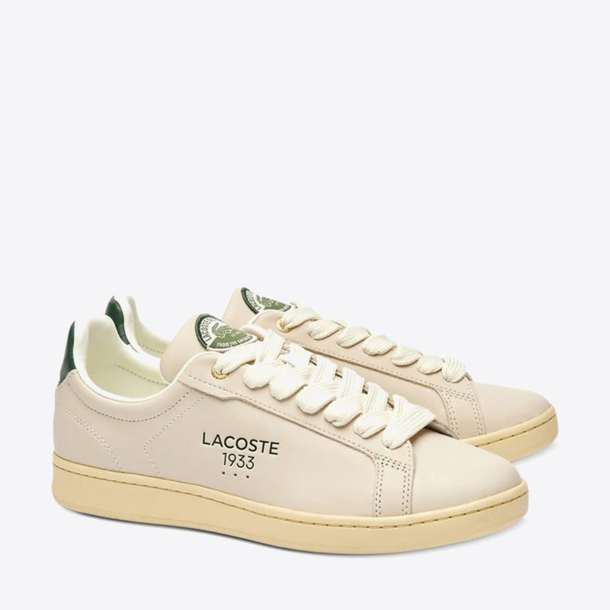 LACOSTE Carnaby Pro 2235 Off White/Green - Image 2