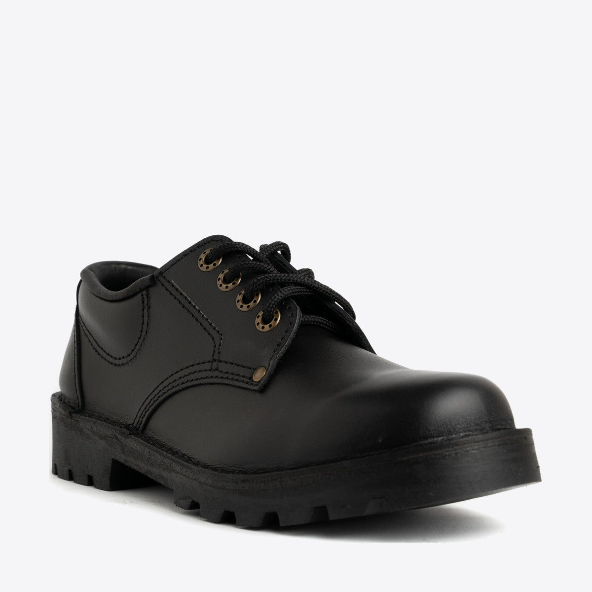 MCKINLAYS Delta College Shoe Black Waxy - Image 2