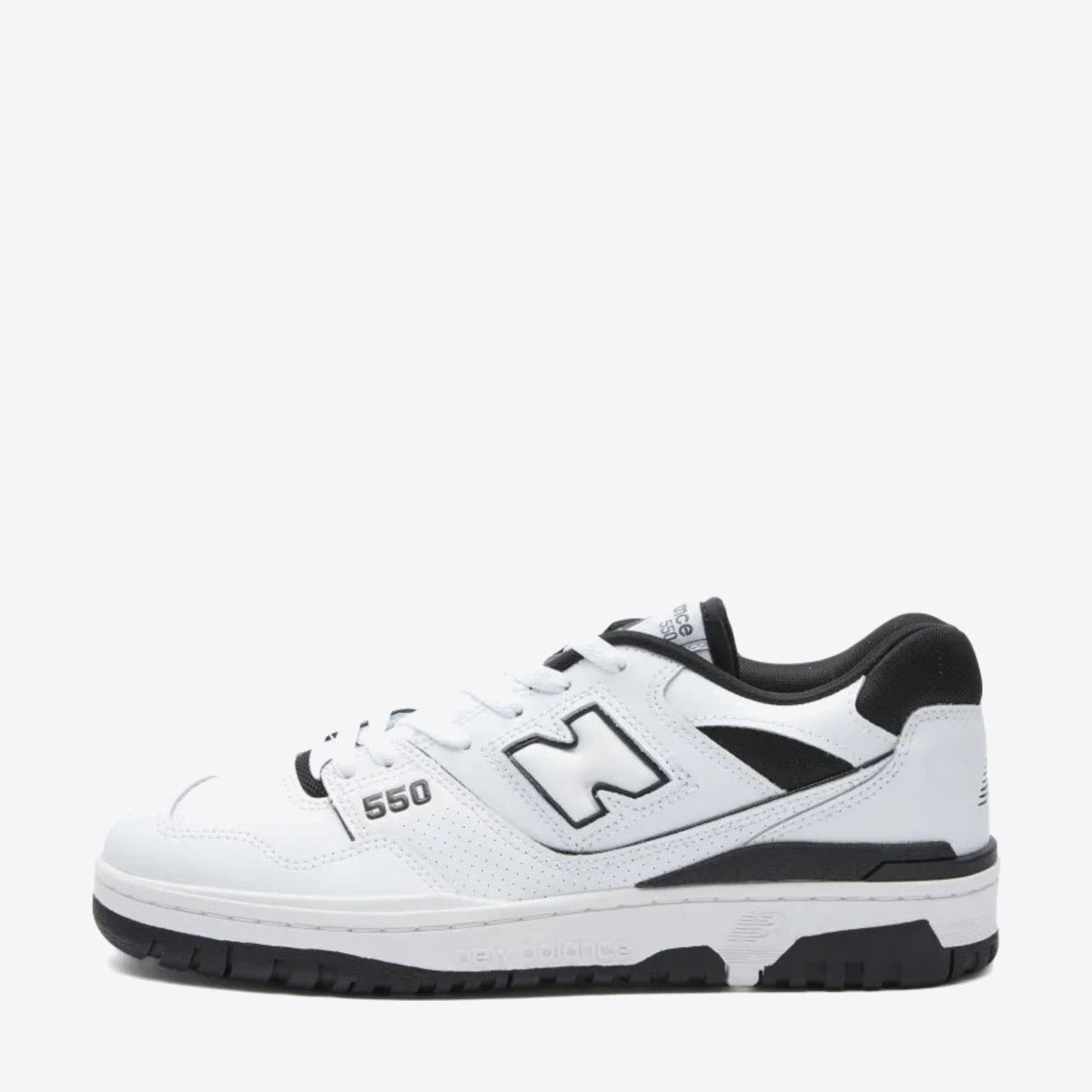 NEW BALANCE 550 Sneaker White/Black - Image 3