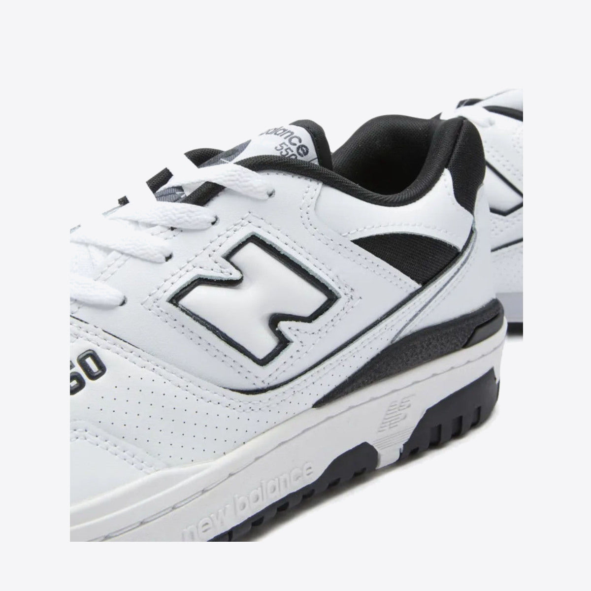 NEW BALANCE 550 Sneaker White/Black - Image 5